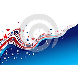 Independence Day patriotic background