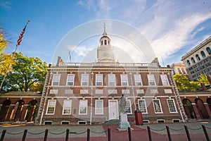 Independence Hall in Philadelphia, Pennsylvania.