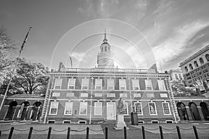 Independence Hall in Philadelphia, Pennsylvania USA