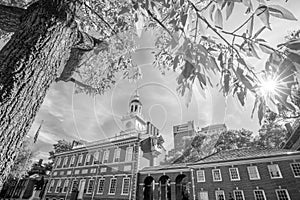 Independence Hall in Philadelphia, Pennsylvania USA