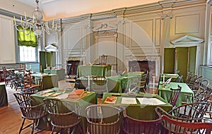 Independence Hall U.S. Constitution Signing Room