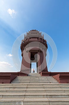 Independence Monument is a landmark in Phnom Penh, Cambodia