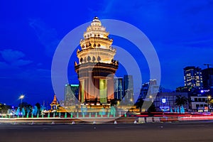 Independence Monument Phnom Penh Cambodia