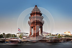 Independence Monument, Phnom Penh,Cambodia photo