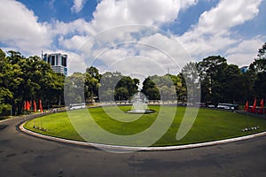 Independence Palace in Ho Chi Minh City, Vietnam. Independence Palace is known as Reunification Palace and was built in 1962-1966.