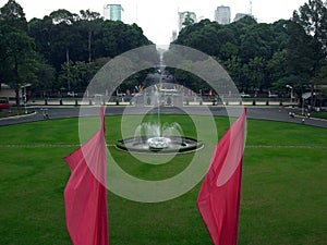 Independence Palace in Saigon/Ho-Chi-Minh-City