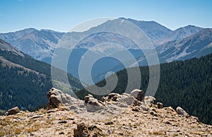 Independence Pass Colorado Mountain View photo