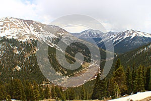 Independence Pass. Rocky Mountains , Colorado.