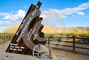 Independence Rock State Historic Site