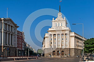 Independence square and governmental buildings, Sofia City