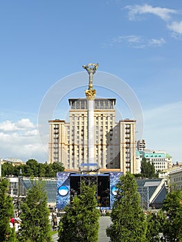 Independence square in Kiev