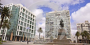 Independence Square. Uruguay