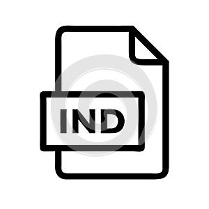Indesign icon vector flat adobe style