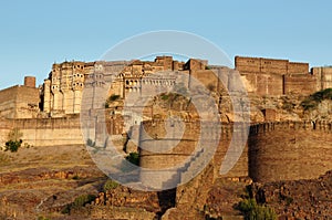 India, Ancient Indian fortification in Jodphur