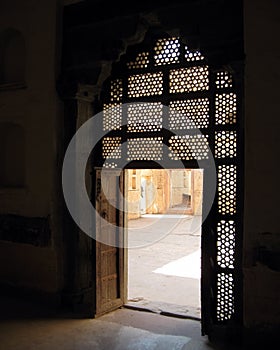 India Architecture Arched Doorway