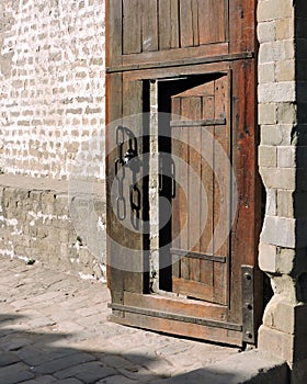 India Architecture Exterior Door Kangra Fort