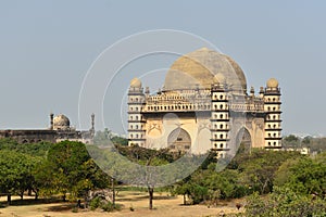 India, Bijapur tomb of Mohammed Adil Shah