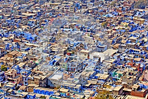 India, Chittorgarh: The blue city photo