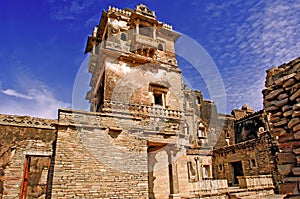 India; Chittorgarh; citadel photo