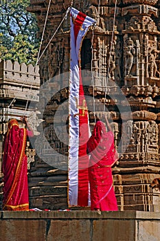 India, Chittorgarh: Jain ceremony photo