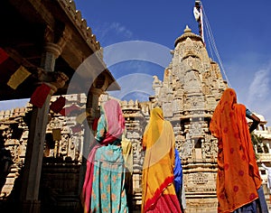 India, Chittorgarh: Jain ceremony photo