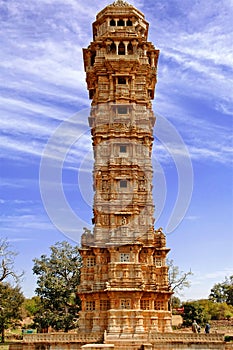 India, Chittorgarh: Vijay Stambh photo