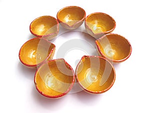 India-Diwali lamps