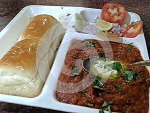 India Fast Food Pav bhaji