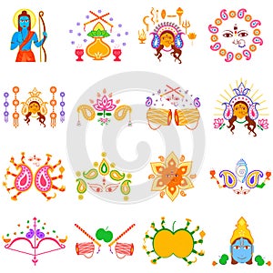 India festival Happy Dussehra background