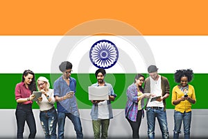 India Flag Patriotism Indian Pride Unity Concept