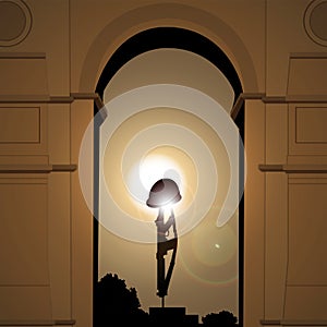 India gate, new delhi, india