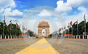 India Gate, New Delhi, India photo