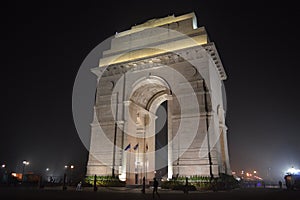 India gate night photo