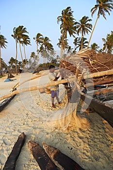 India - Goa - Colva beach