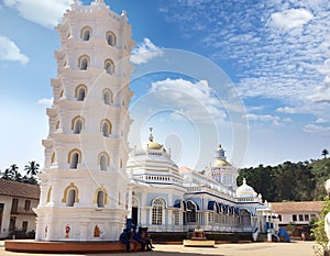 India. Goa. Hindu temple