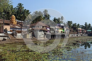 India. Gokarna. the sacred reservoir photo