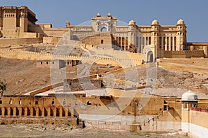 India, Jaipur, Amber Fort