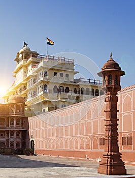 India. Jaipur. City Palace- Palace of the maharaja