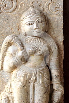 India Jaipur sculpture in an hindu temple
