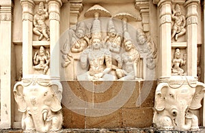 India, Kanchipuram: Kailashanatha temple