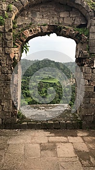 India Kanga Stone Fort Lookout