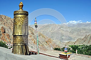 India - Ladakh landscape from Hemis monastery