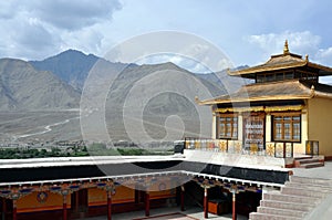 India - Ladakh landscape from Spituk monastery