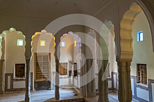 India Mandawa Rajasthan Haveli the rooms of the wives of the Maharaja