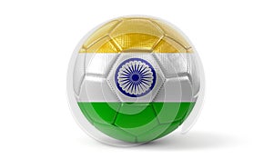 India - national flag on soccer ball