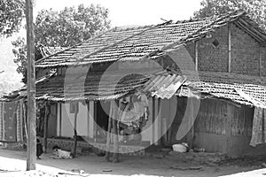 India old village home