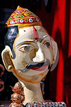 India, Rajasthan, Jaisalmer: Marionette