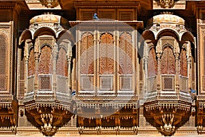 India, Rajasthan, Jaisalmer: Patwa haveli house