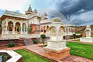 India Rajasthan Jodhpur. Jaswant Thada