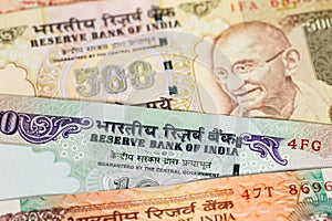 India rupee money banknote